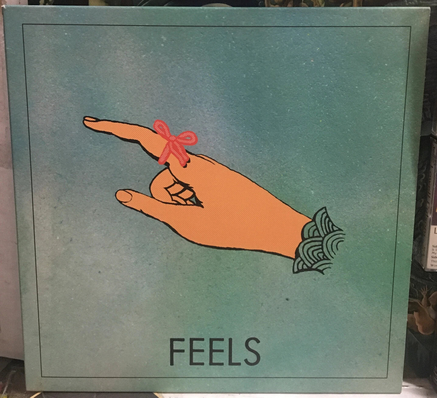 Feels Self Titled Autographed Record CASTLEFACE#71