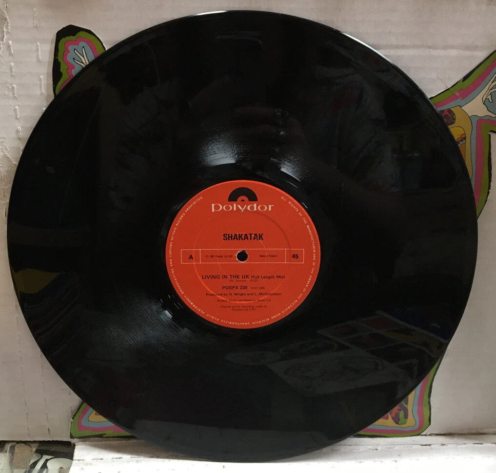 Shakatak Living In The UK 12” UK Import Record POSPX230