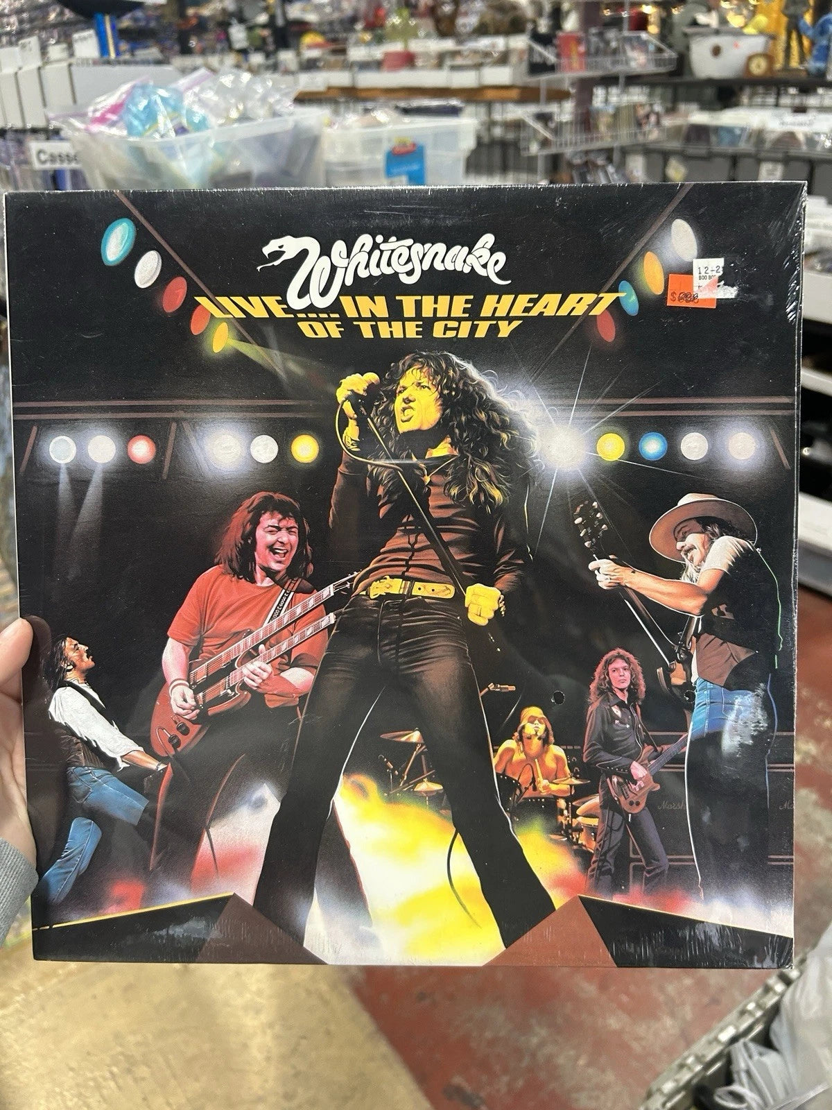 WHITESNAKE – Live... In The Heart Of The City - 1980 SEALED vinyl New 24168
