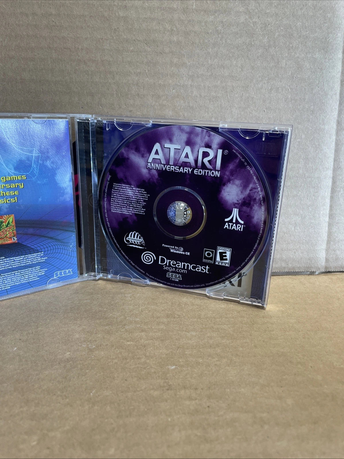 Atari Anniversary Edition Sega Dreamcast Complete Infogrames 2001 Tested Working