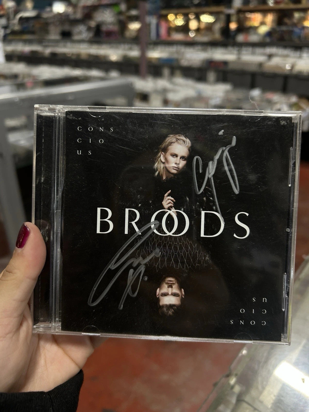 Conscious by Broods (CD, 2016) Signed
