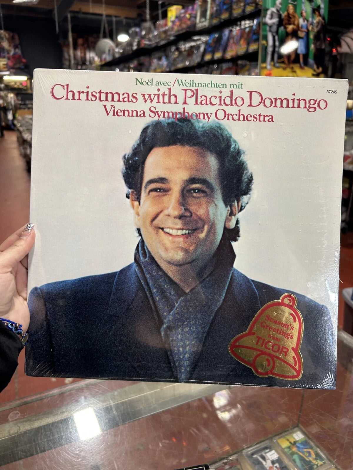 Placido Domingo - Christmas With (1982) Vinyl LP • Noel avec, Holiday