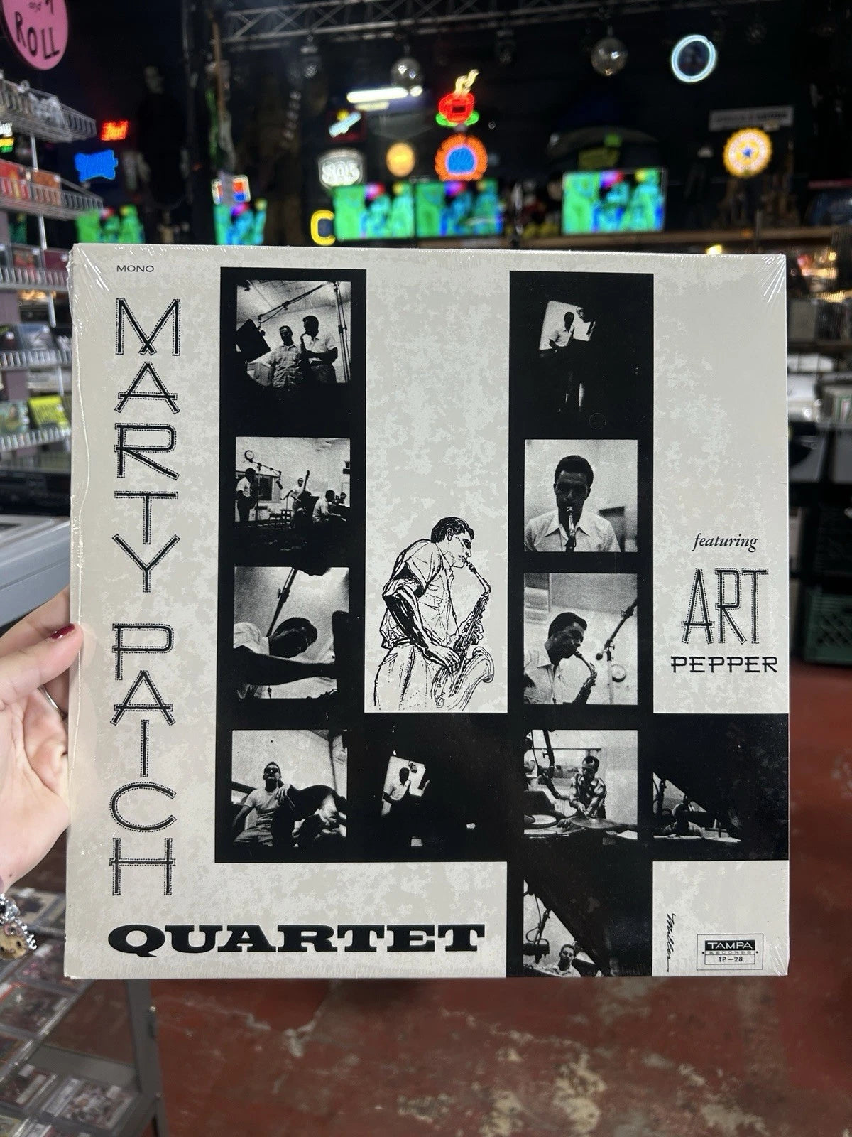MARTY PAICH QUARTET FEATURING ART PEPPER (LP) TAMPA TP-28 new sealed rare