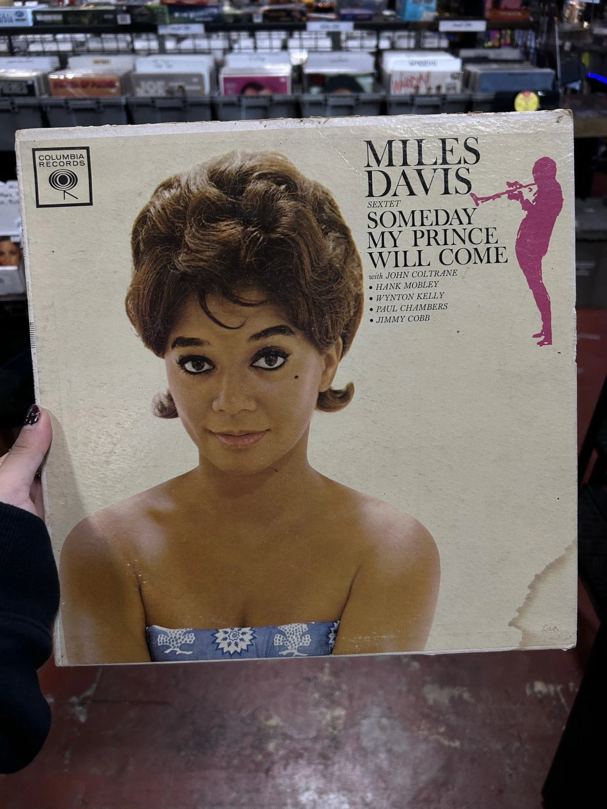 Miles Davis Sextet-Someday My Prince Will Come-Columbia CL 1656 - vg 2 eye rare!