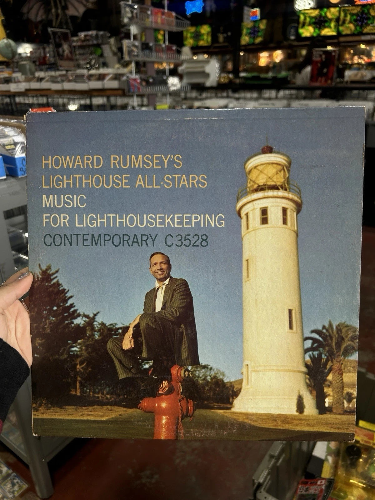 Howard Rumsey Music For Lighthouse Keeping Lp Vg