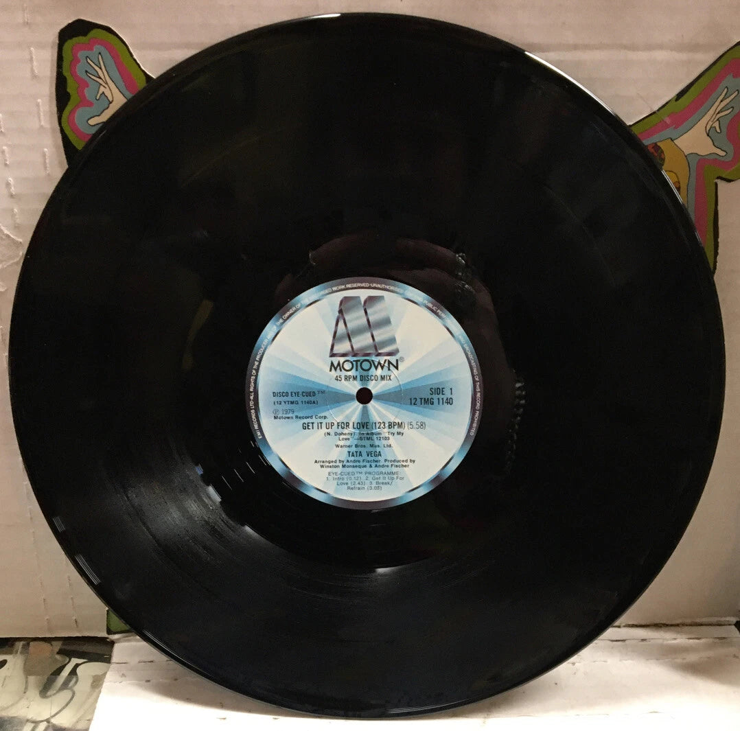 Tata Vega Get It Up For Love UK Import Promo 12” Single 12TMG1140