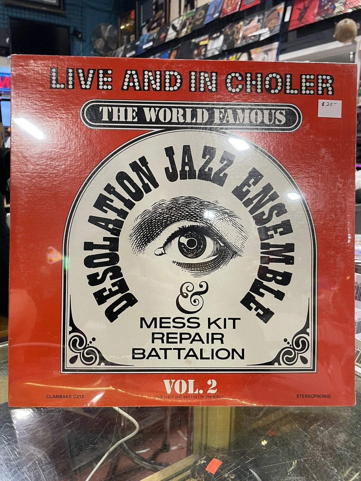 DESOLATION JAZZ: live and in choler, vol. 2 CLAMBAKE 12" LP 33 RPM