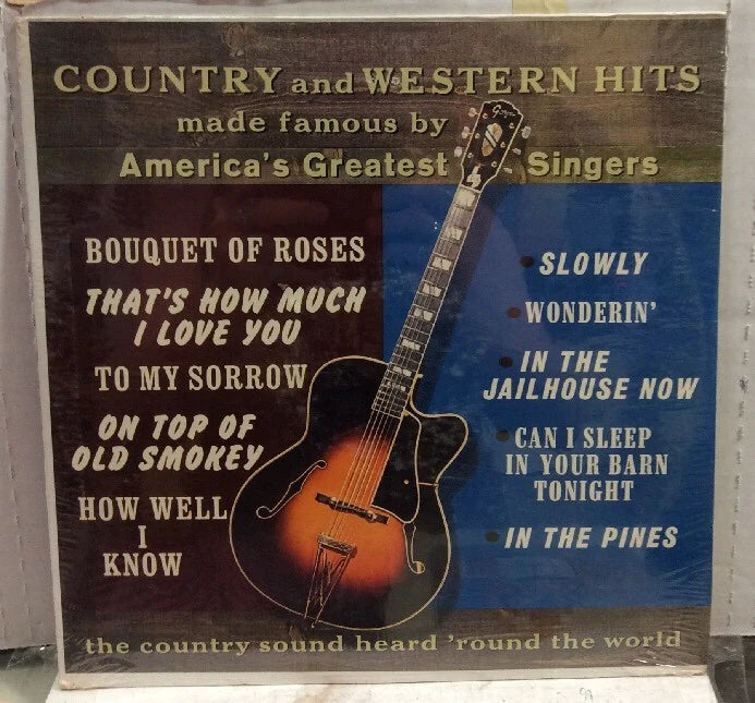 Jerry Shook And Red Sovine Country And Western Hits Sealed Record