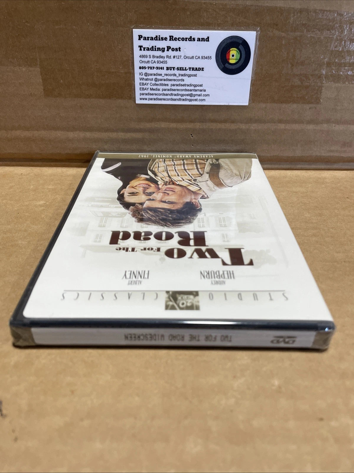 TWO FOR THE ROAD - STUDIO CLASSICS - AUDREY HEPBURN ALBERT FINNEY DVD SEALED