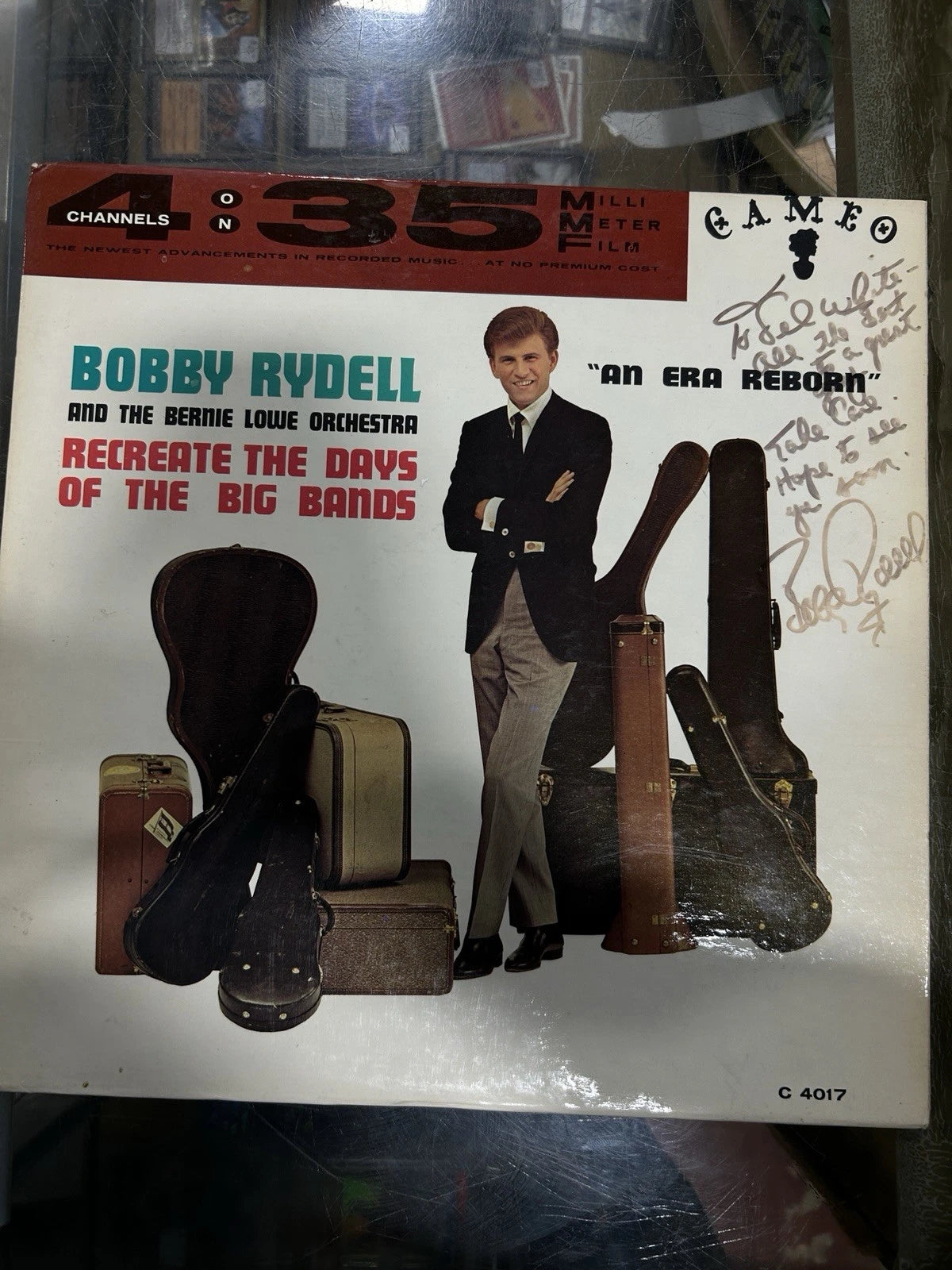 Bobby Rydell An Era Reborn 1962 Autographed LP