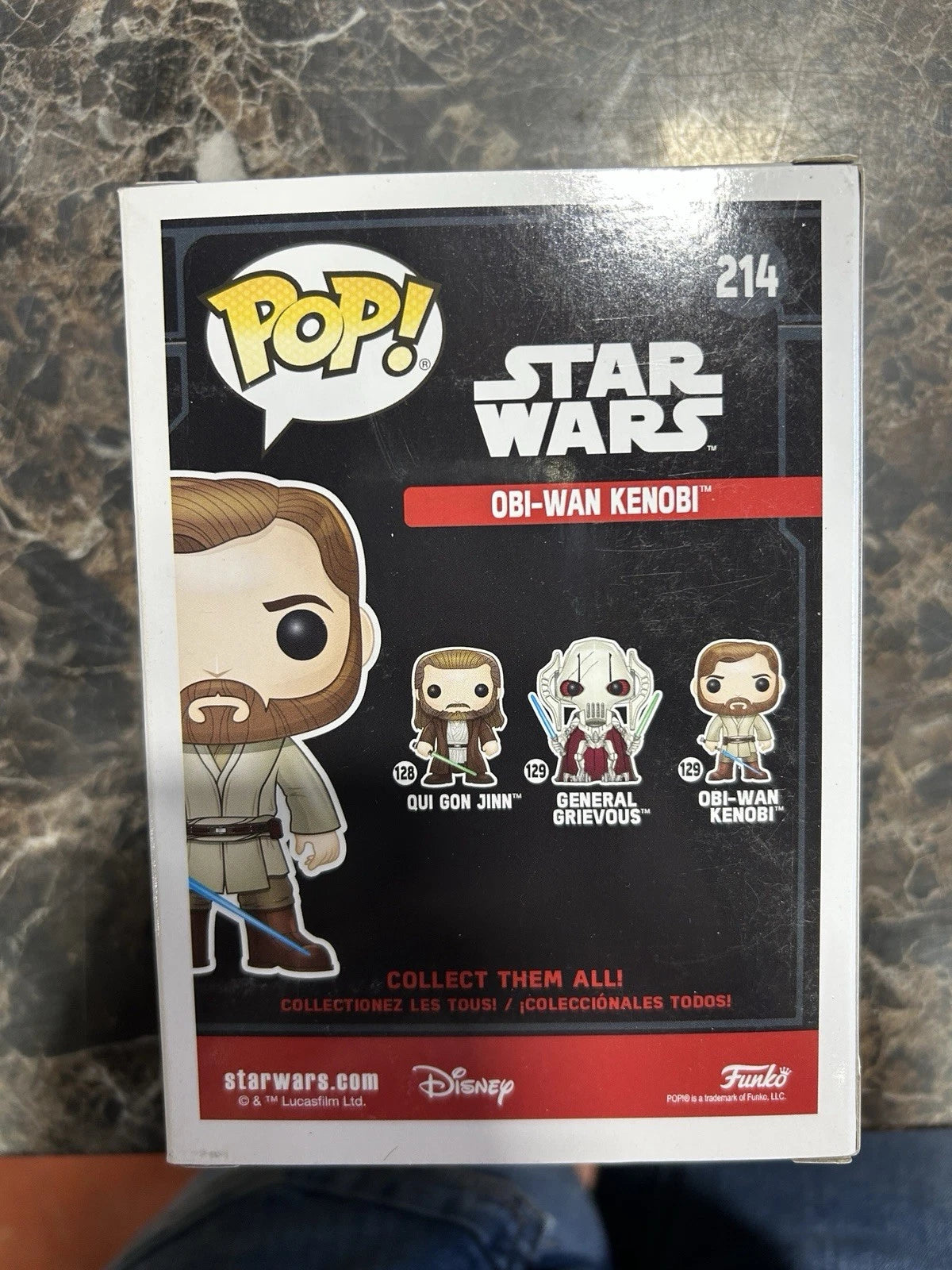 Funko Pop! Star Wars Obi Wan Kenobi #214 Smuggler's Bounty Exclusive Figure