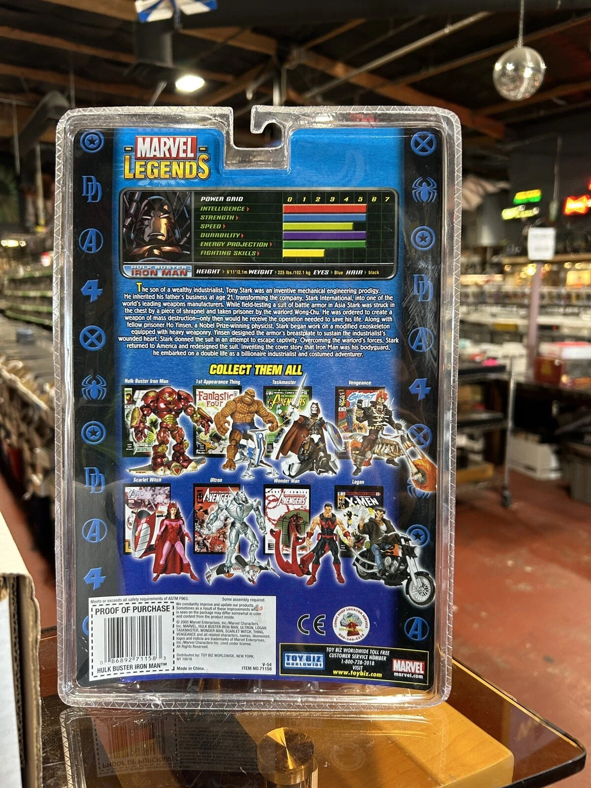 Marvel Legends HULK BUSTER IRON MAN Legendary Rider Series NIB