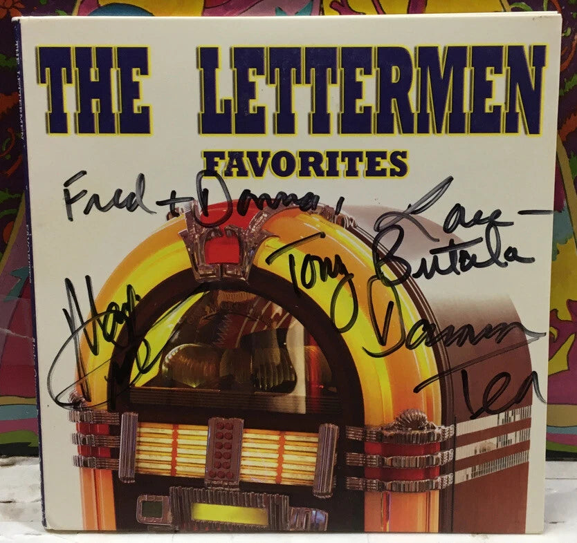 The Lettermen Favorites Autographed CD