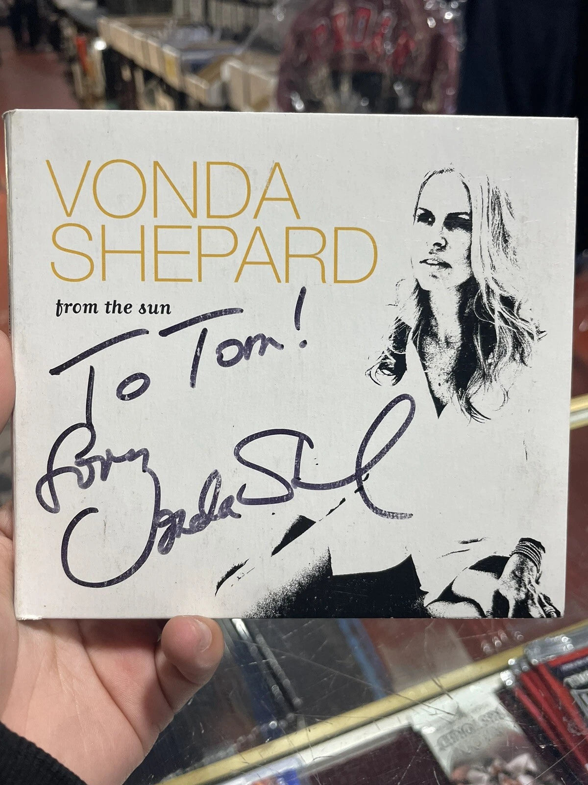 From the Sun, Shepard, Vonda CD Signed