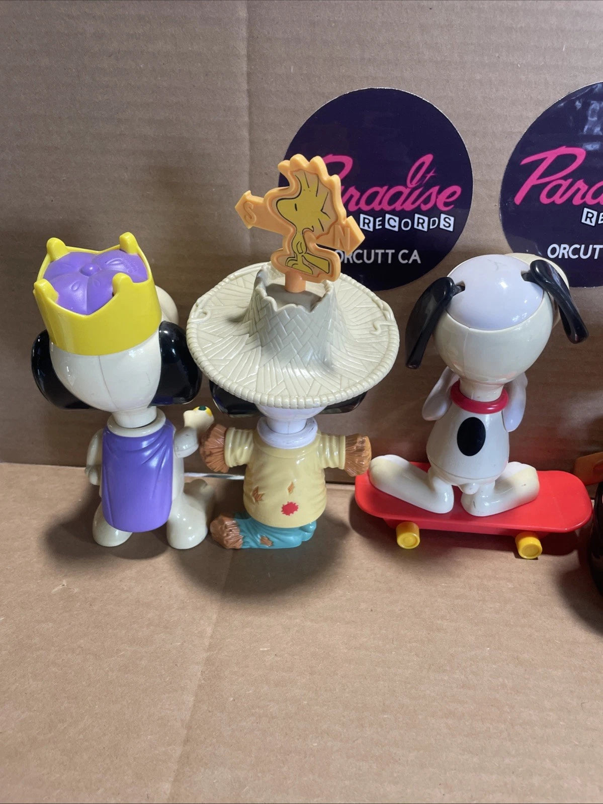 Vintage Snoopy Figures Lot Of 6 McDonald’s Great Condition