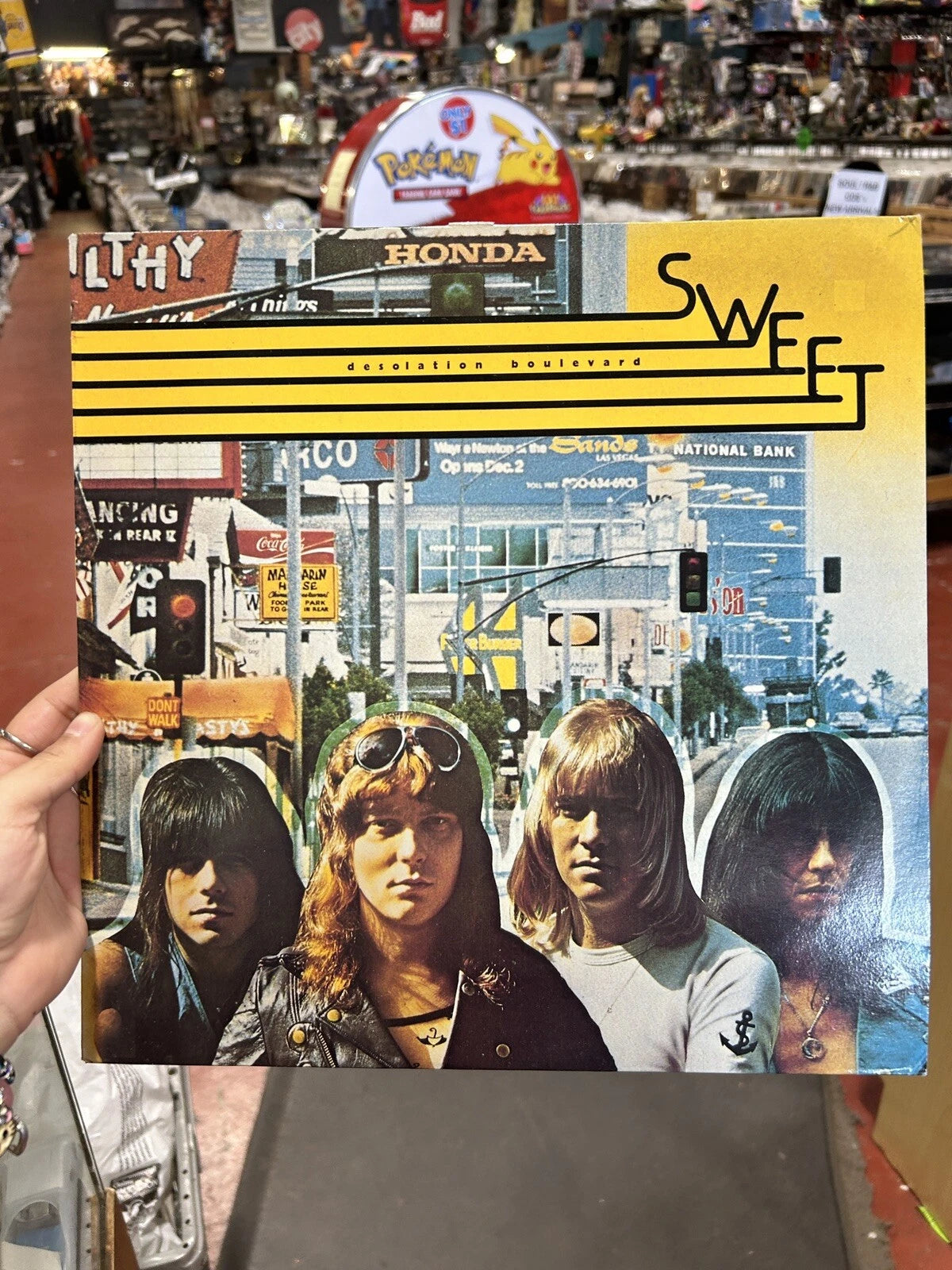 LP Sweet Desolation Boulevard Vinyl Castle Classics CLALP 170 vg++