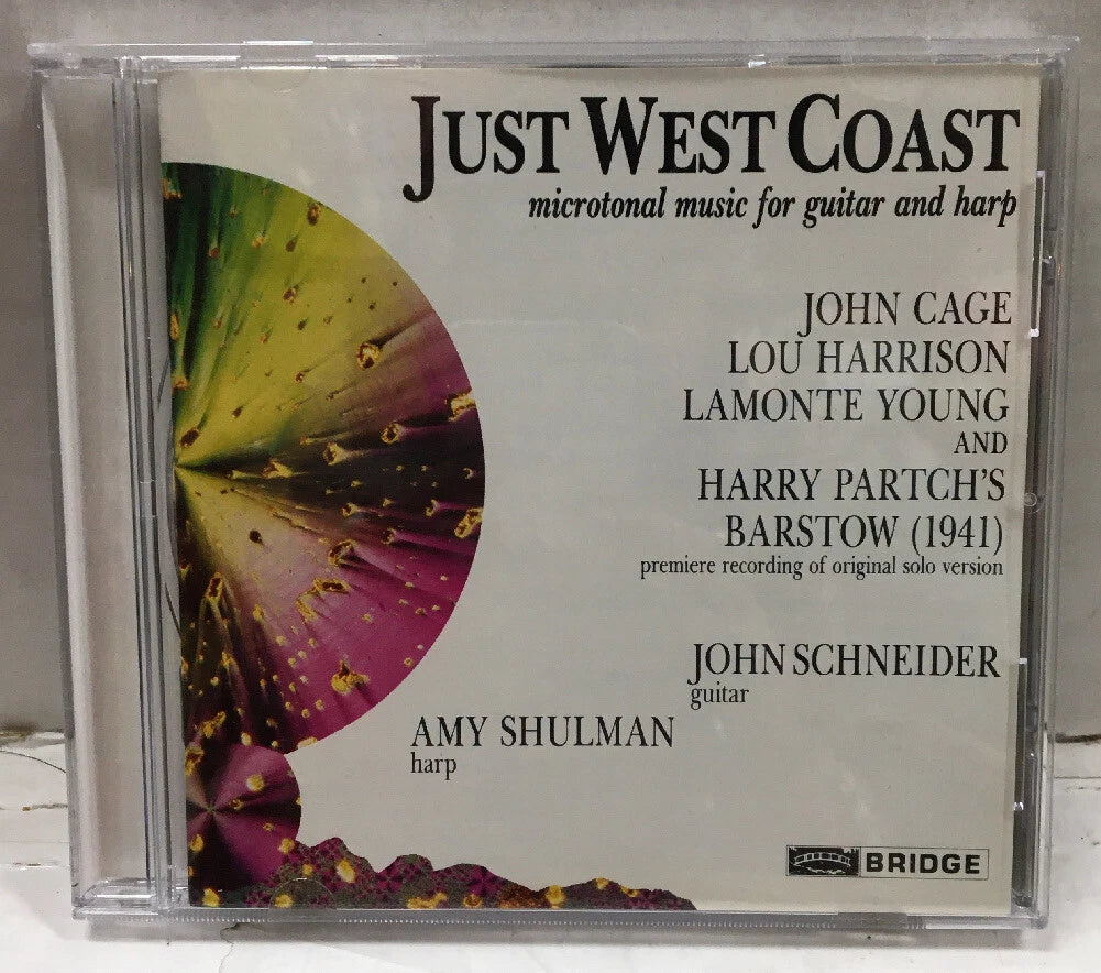 Just West Coast Microtonal Music For Guitar And Harp CD