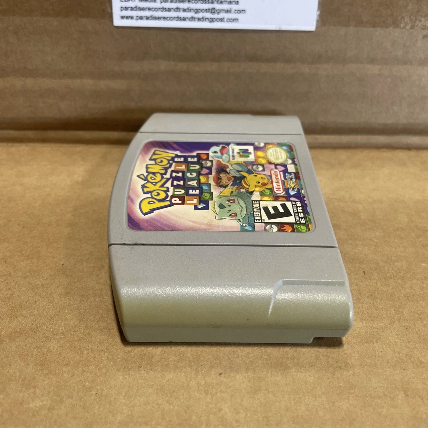 Pokemon Puzzle League Nintendo 64 Cartridge Only Vintage Rare