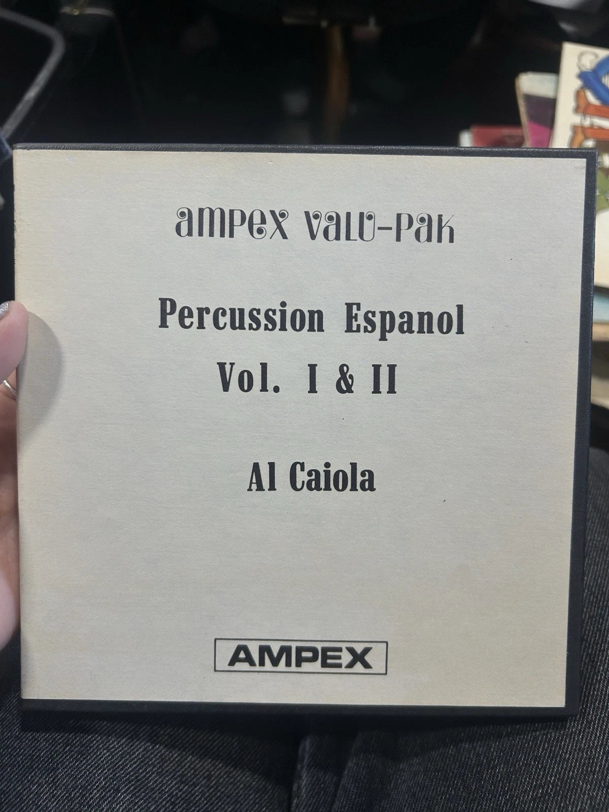 Ampex Valu Pak Al Caiola Percussion Espanol Vol 1 & 2 Reel