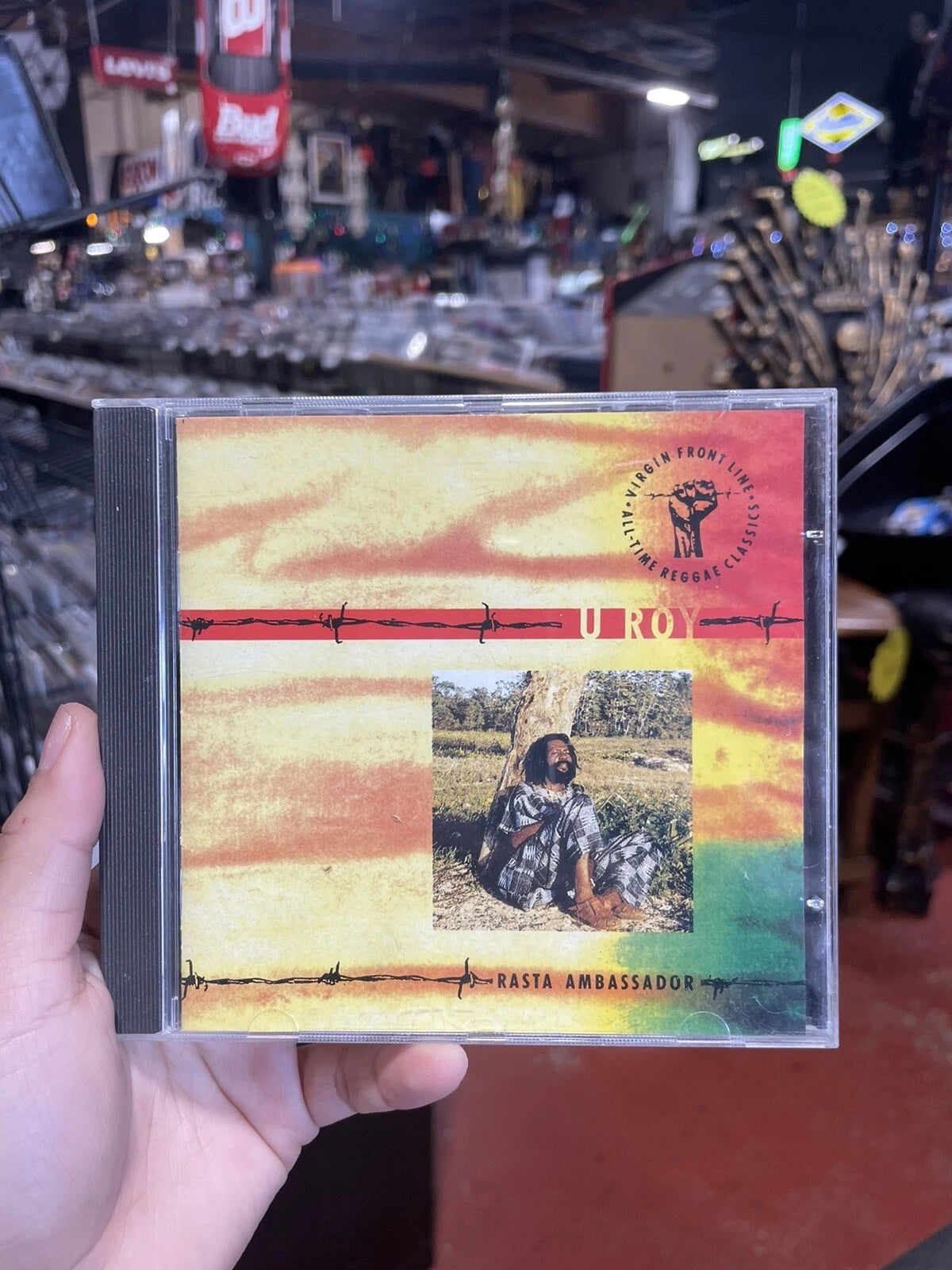 U-ROY - Rasta Ambassador - CD - RARE