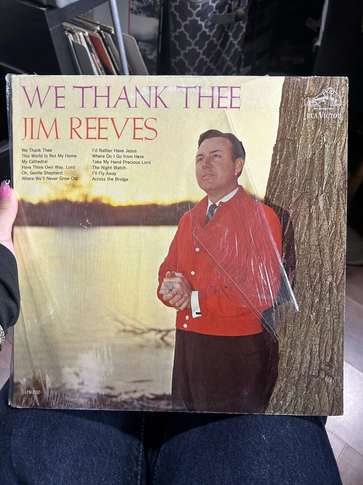 Jim Reeves - We Thank Thee Album partial shrink