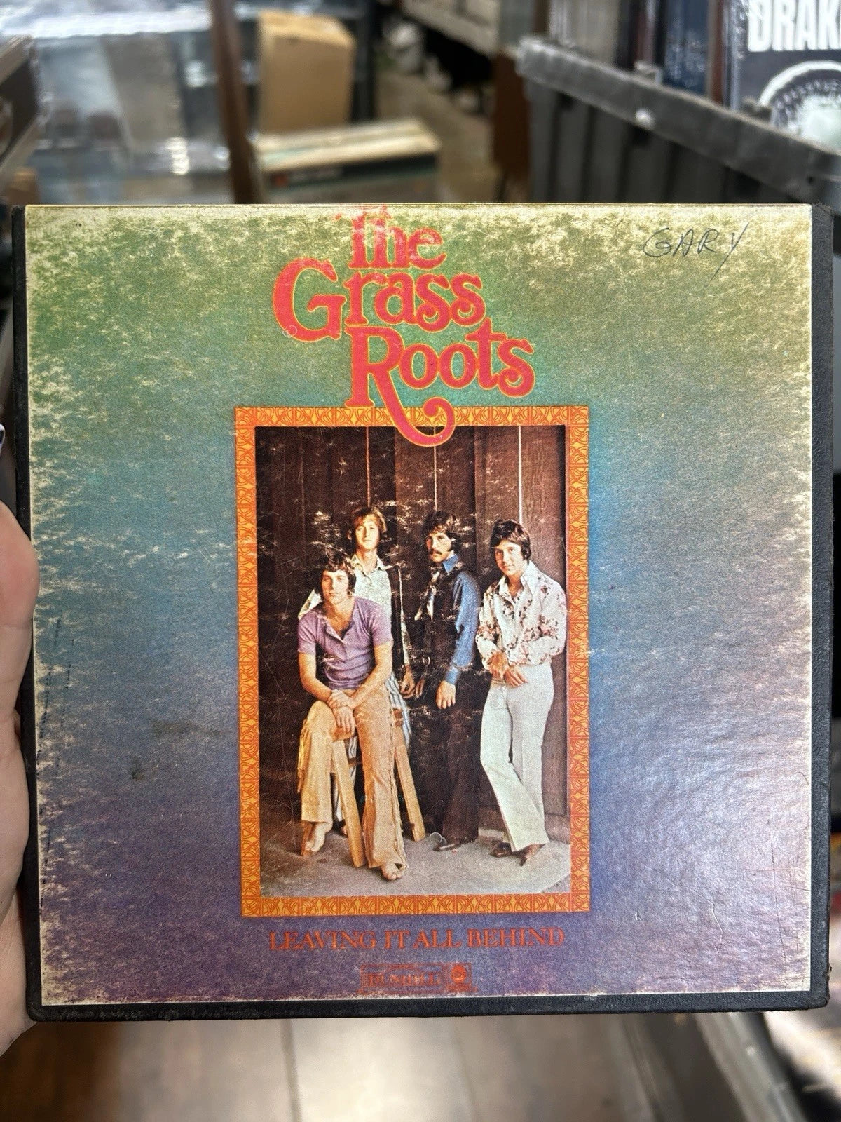 The Grass Roots Leaving It All Behind Reel to Reel Tape cover only