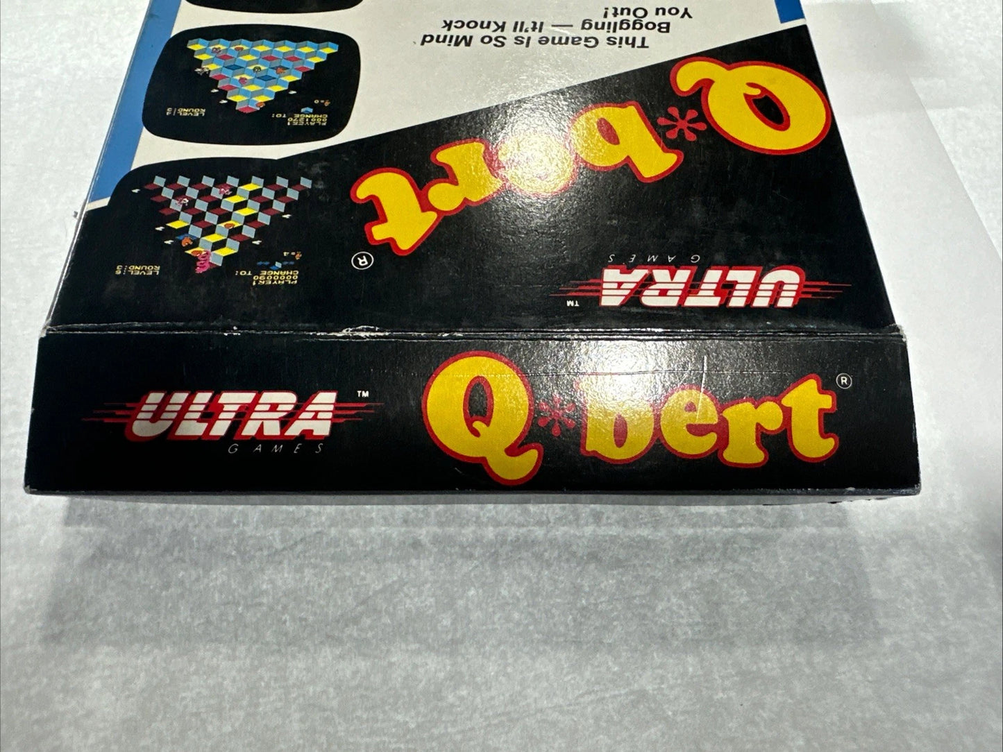 Qbert Q Bert (Nintendo, 1985 NES) CIB Complete Very Good Condition