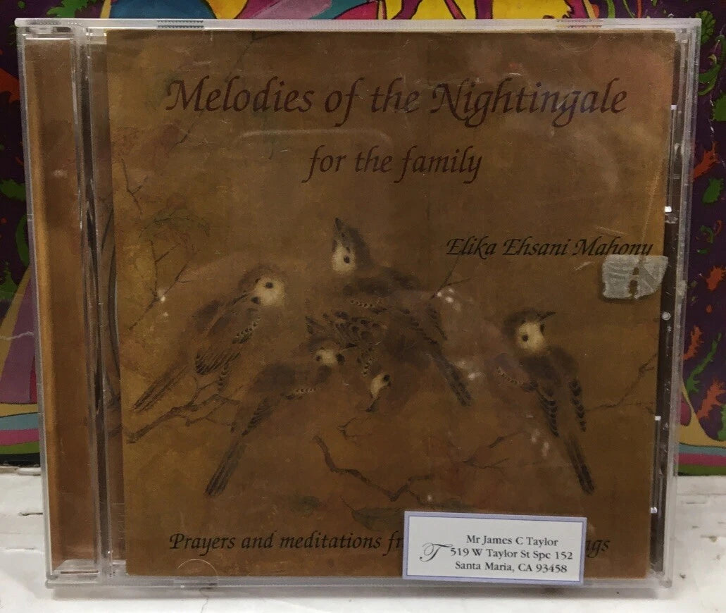 Elika Ehsani Mahony Melodies Of The Nightingale For The Family CD