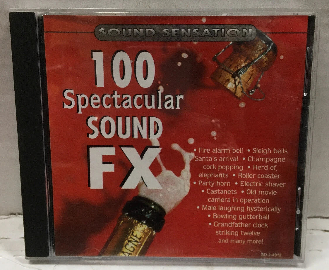 100 Spectacular Sound FX CD