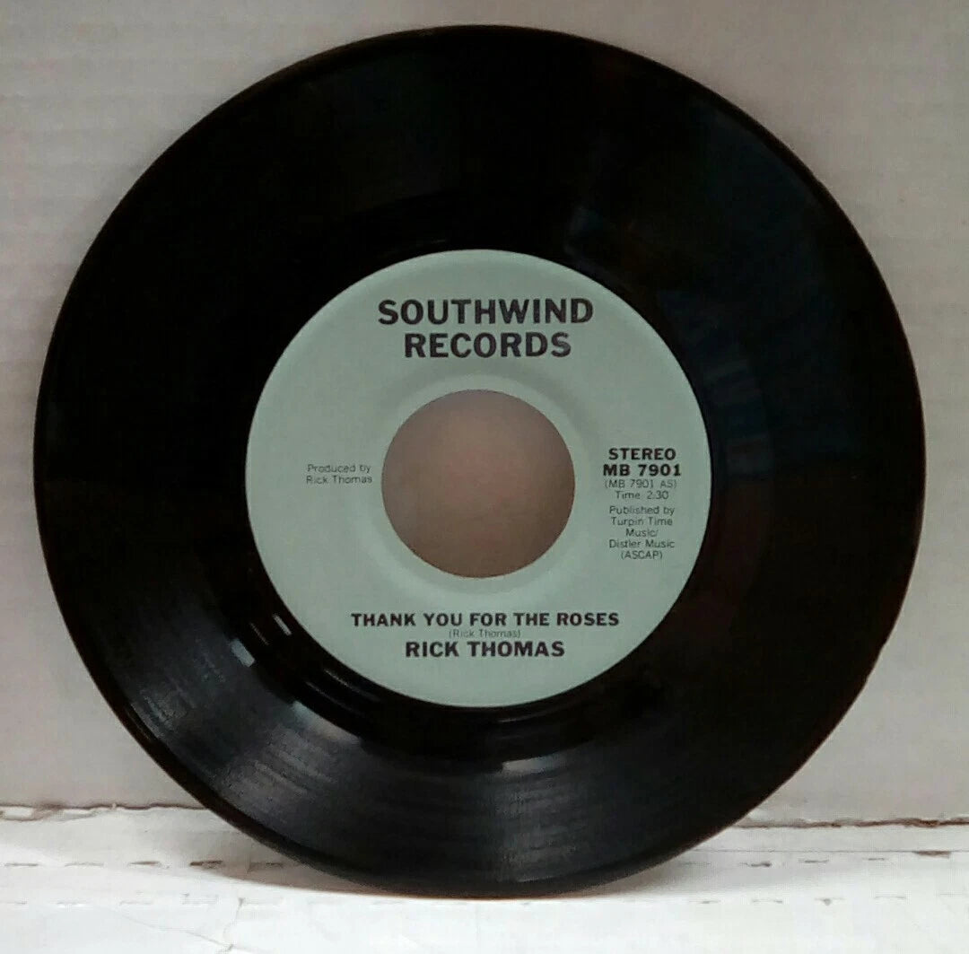 Rick Thomas Thank You For The Roses 7" Single MB7901