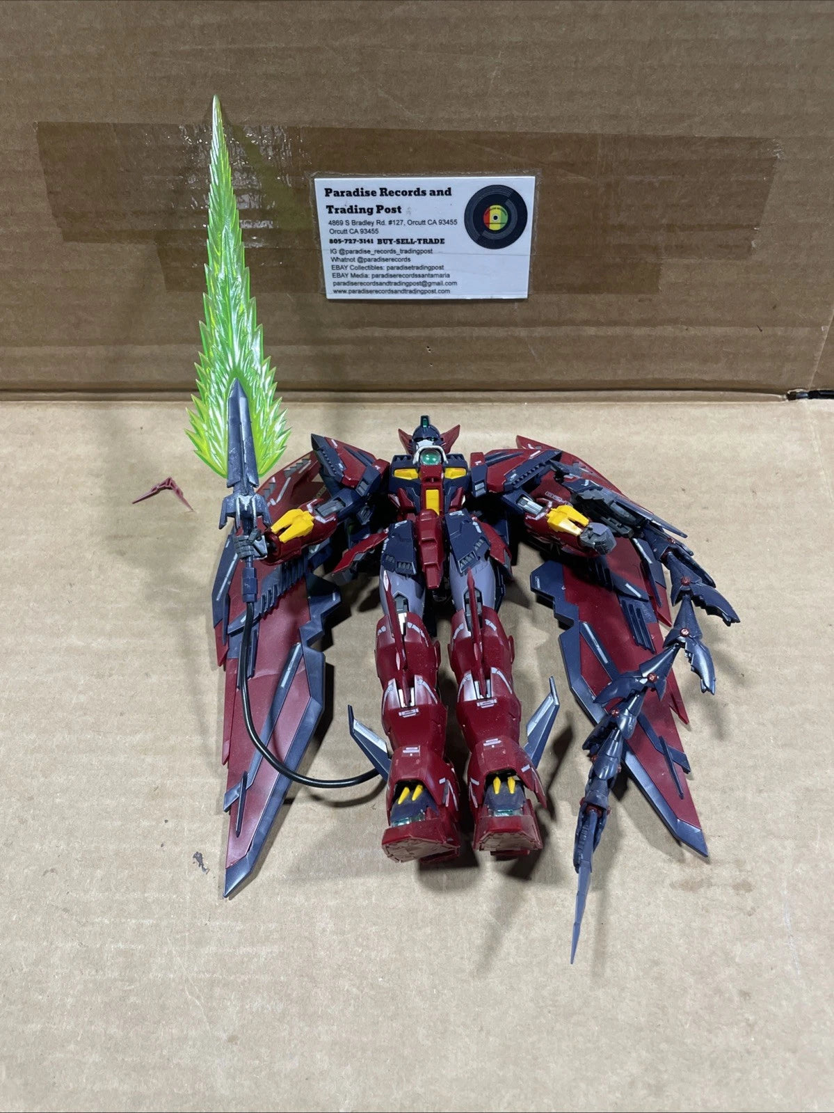 Bandai Gundam Wing RG 1/144 Gundam Epyon Model Kit No Box No Manual Incomplete