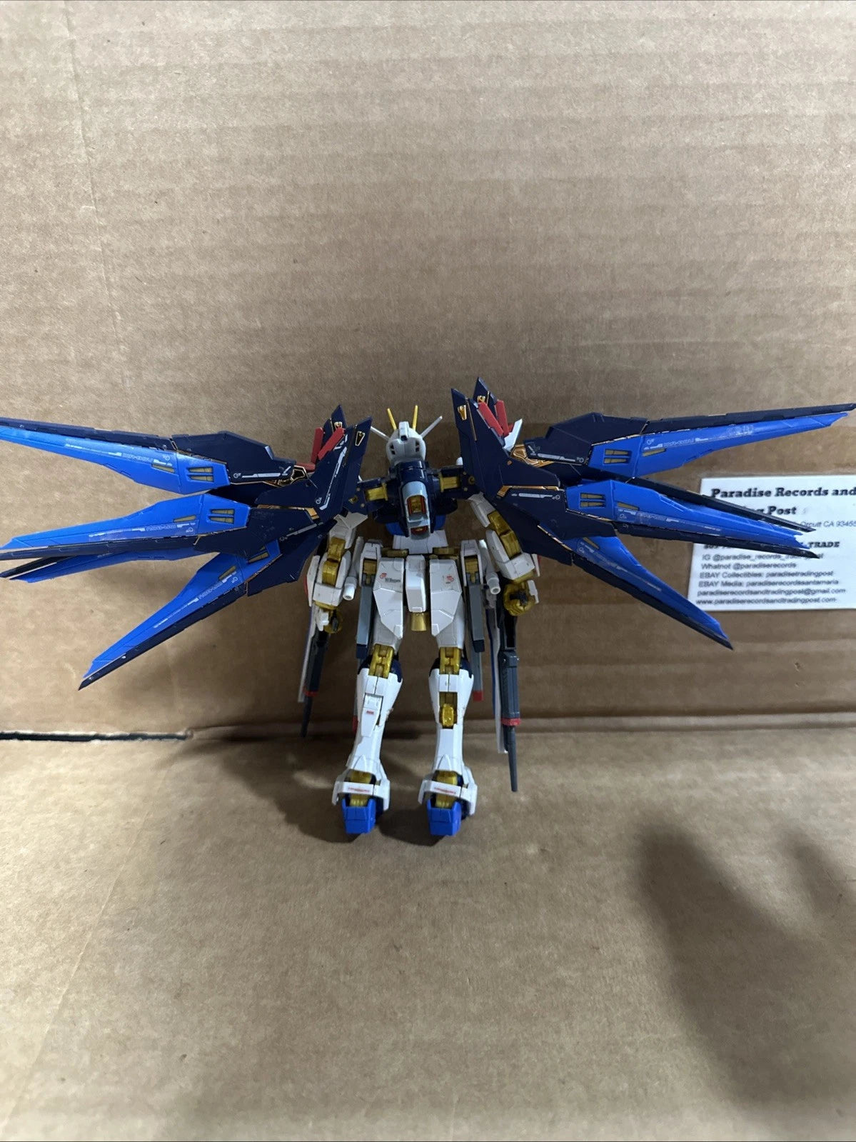 GUNDAM RG Strike Freedom 1:144 BANDAI Built Model Kit Pre-built