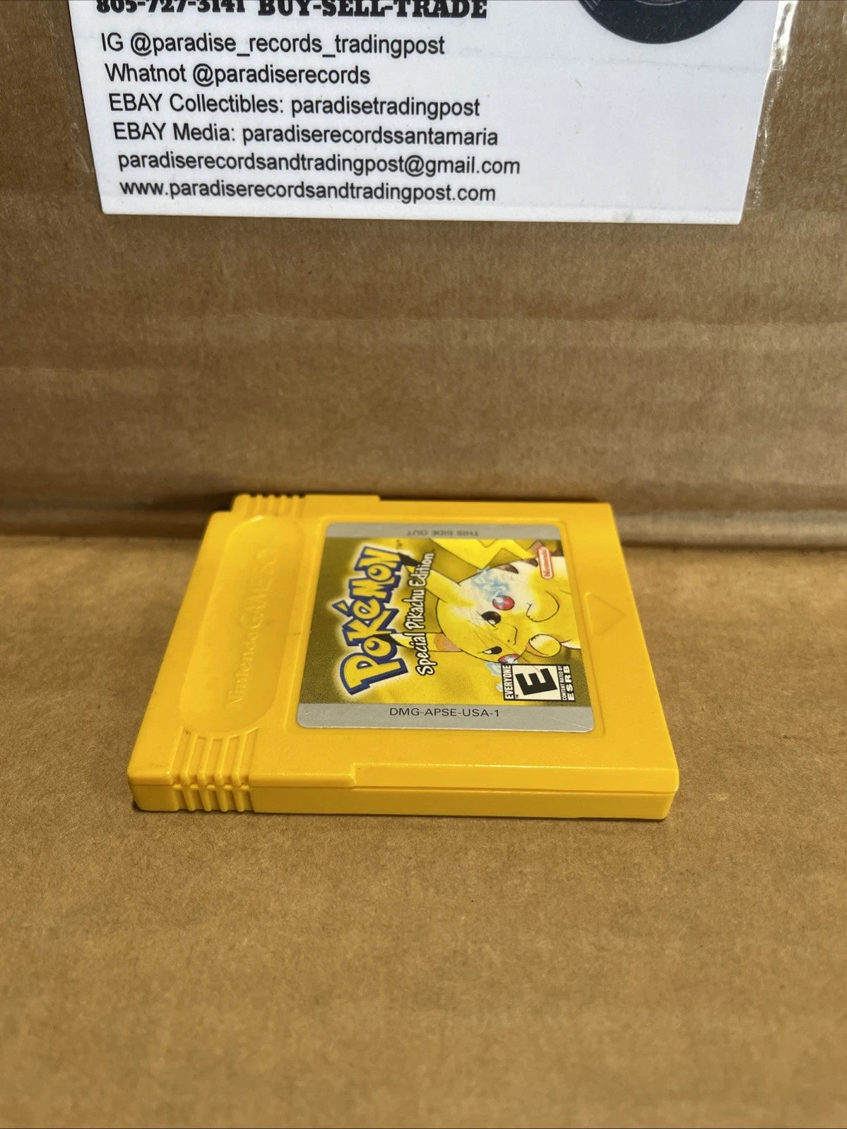 Pokemon: Yellow Version Nintendo Game Boy Color, 1999, Special Pikachu Edition