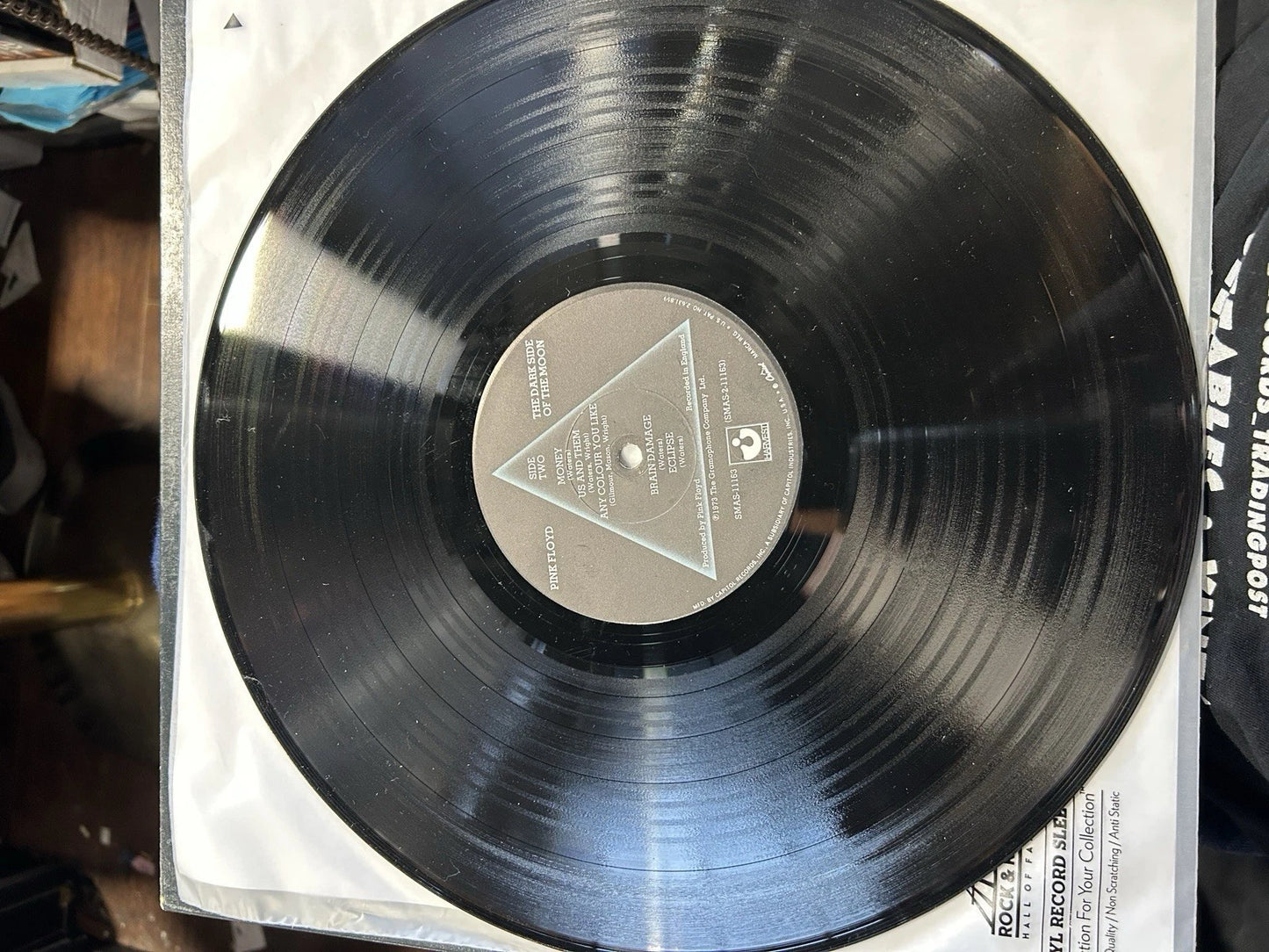 LP Pink Floyd Dark Side of the Moon smas 11163 f-9
