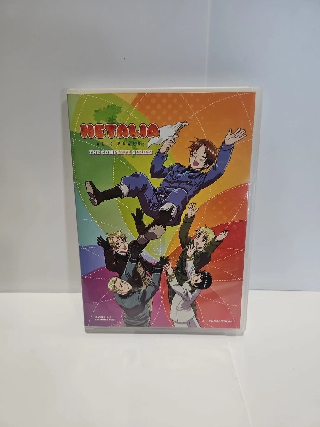 Hetalia: Axis Powers - Complete Series (DVD, 2012, 4-Disc Set)