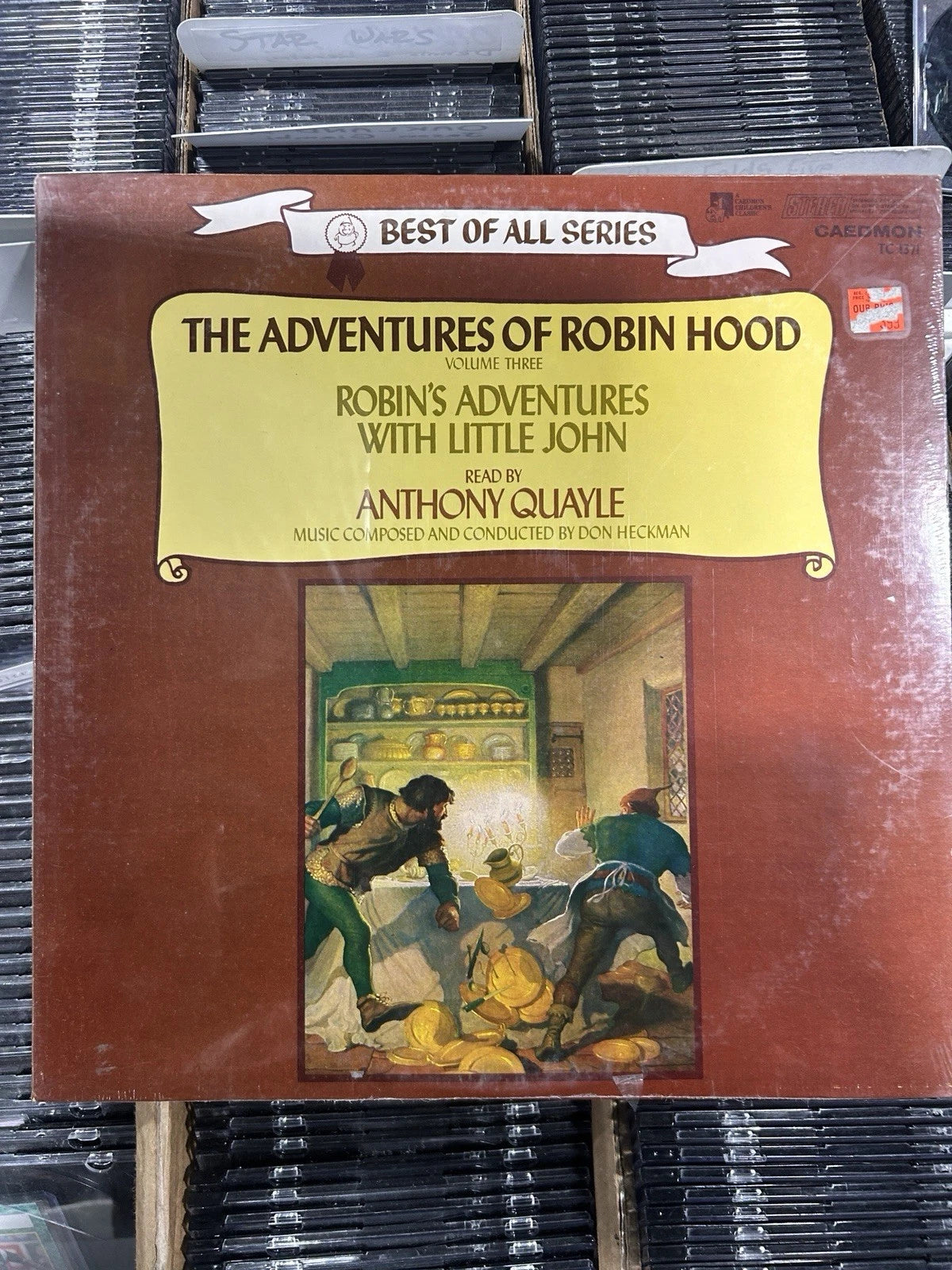 Anthony Quayle- The Adventures Of Robin Hood Volume Three LP