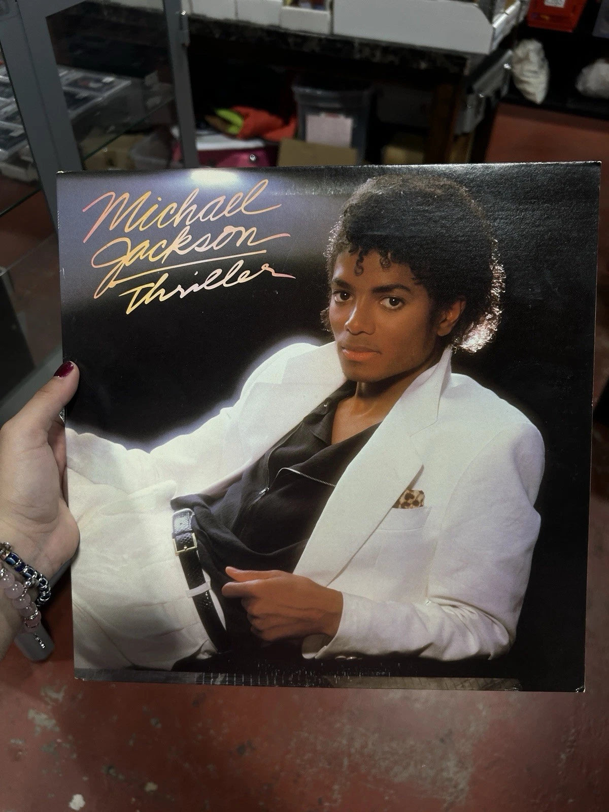 Michael Jackson THRILLER 1982 (ultra rare MISPRINT ALBUM)