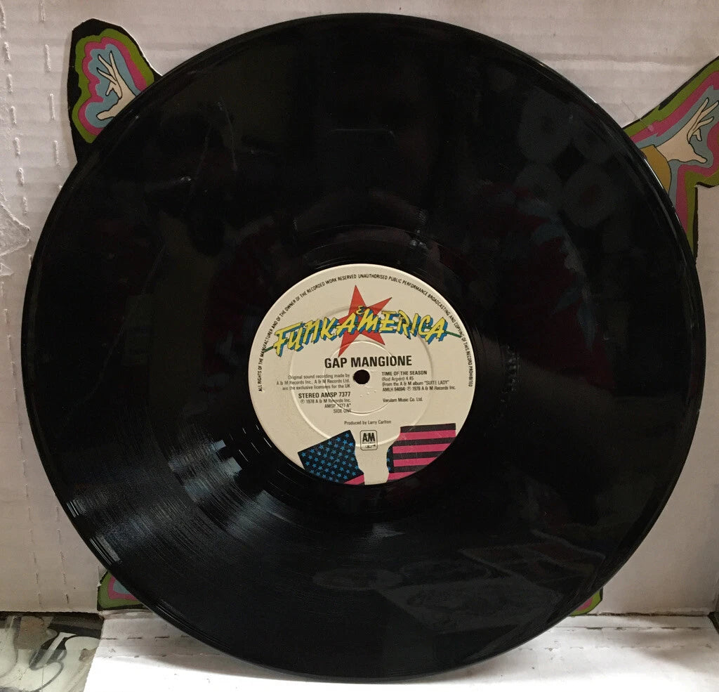 Gap Mangione Time Of The Season 12” UK Import Record AMSP7377