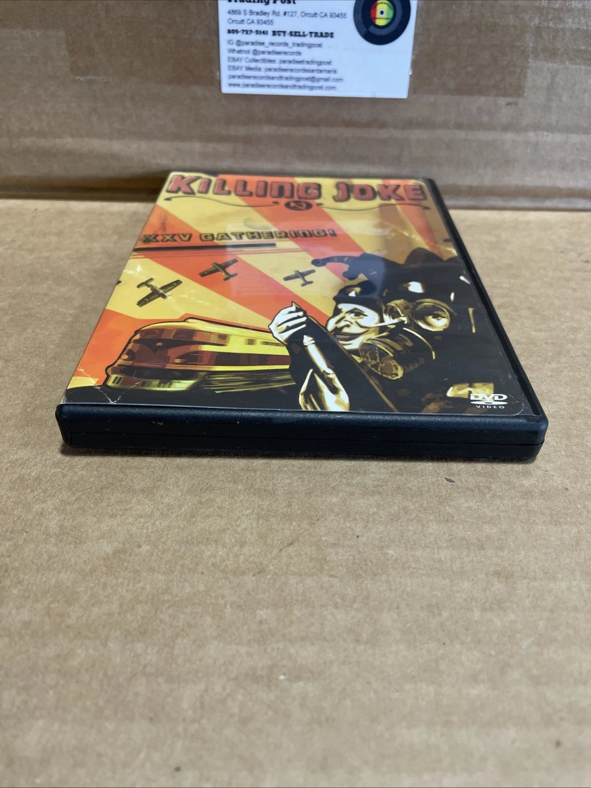 KILLING JOKE XXV GATHERING DVD Deathrock Gothic Post-Punk LIVE LONDON 2005