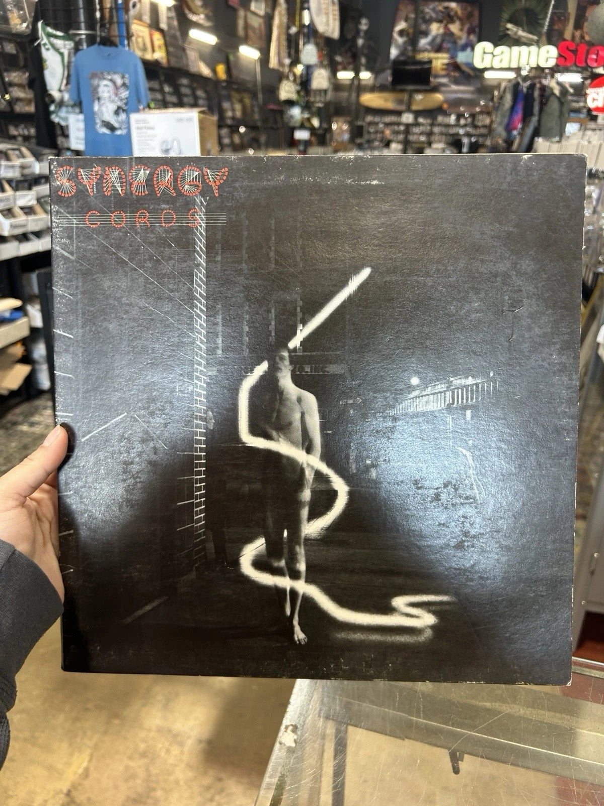 Synergy ♫ Cords ♫ Rare 1978 Passport Records Clear Transparent Vinyl LP vg+