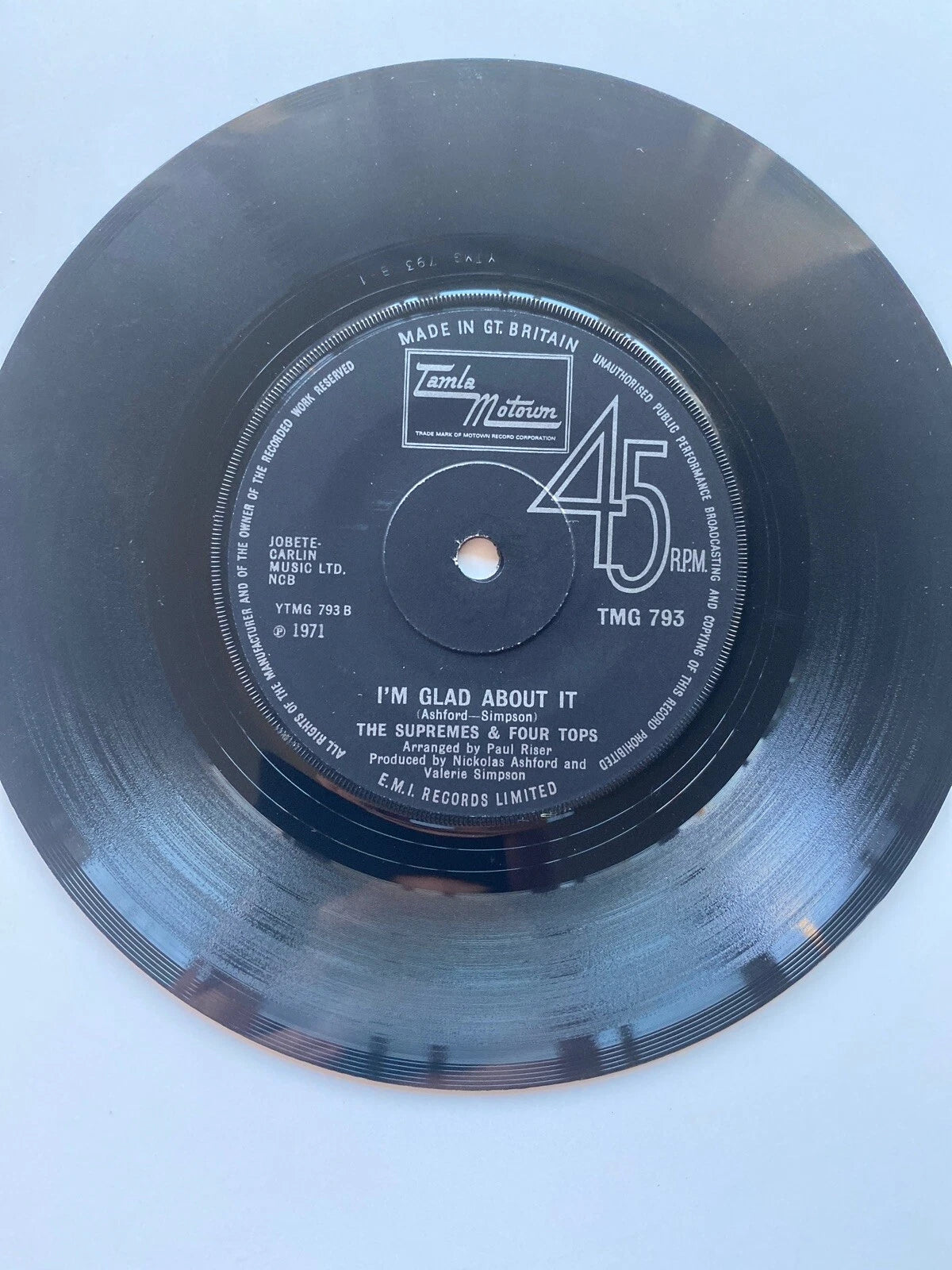 Supremes & Four Tops You Gotta Have Love In Your Heart UK 45 7 sgl Tamla TMG 793