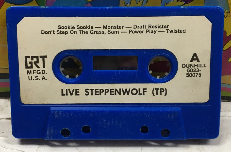 Live Steppenwolf Cassette 5023-50073