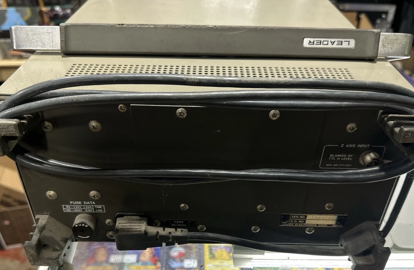 Leader Electronics LBO-516 100Mhz 3 Channel Analog Oscilloscope AS IS