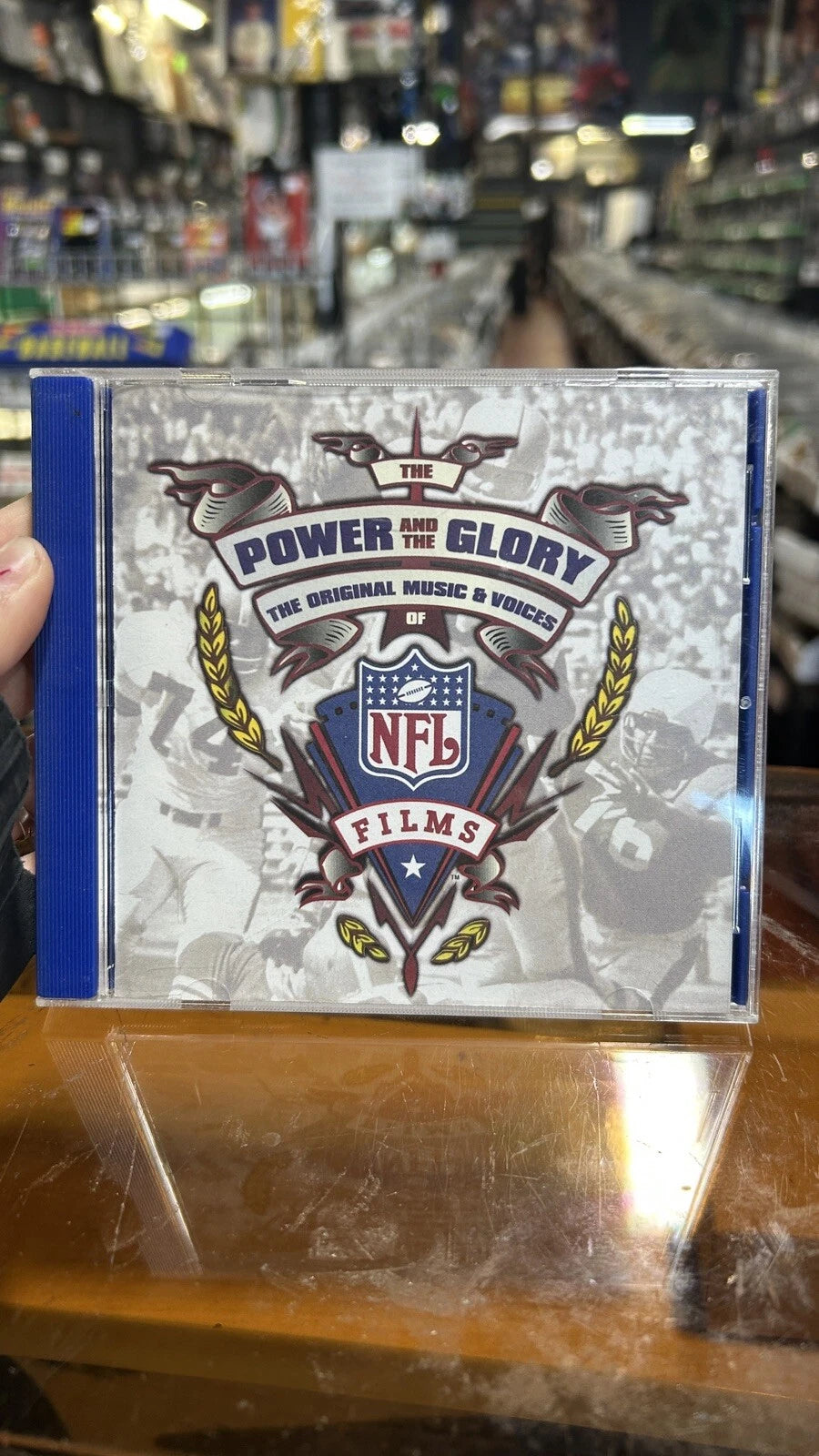 Power And The Glory Original NFL Films Music Soundtrack CD John Facenda