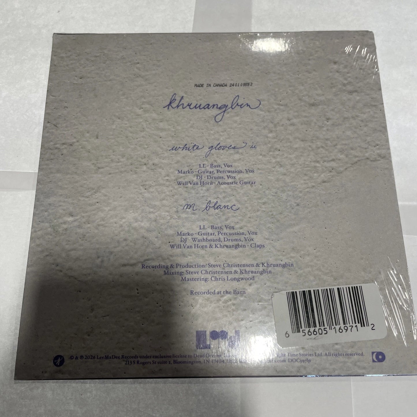 2026 RSD Khruangbin 7"