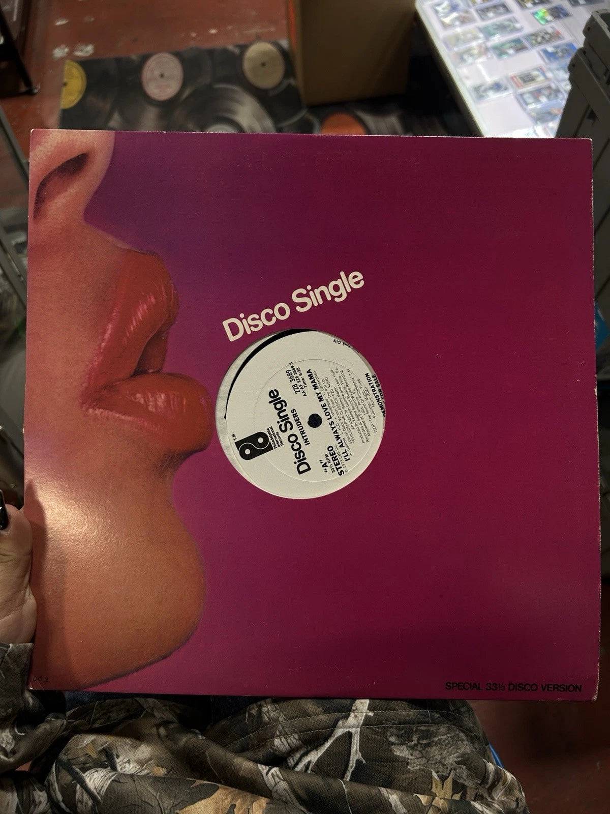 INTRUDERS: i'll always love my mama / save the children PHIL INT'L 12" Single