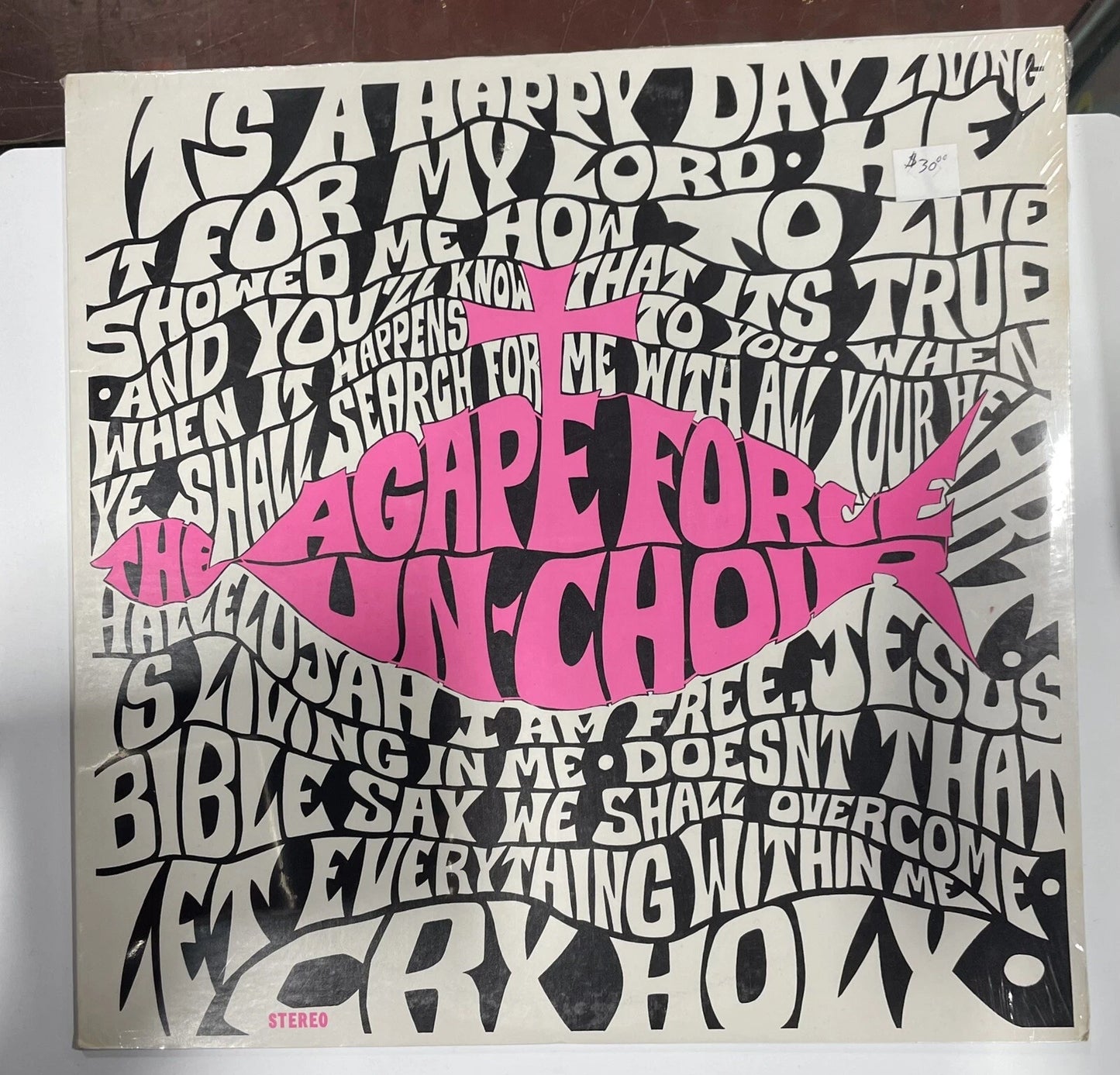 THE AGAPE FORCE The Un Choir LP PRIVATE Xian Folk BARRY McGUIRE Brand New