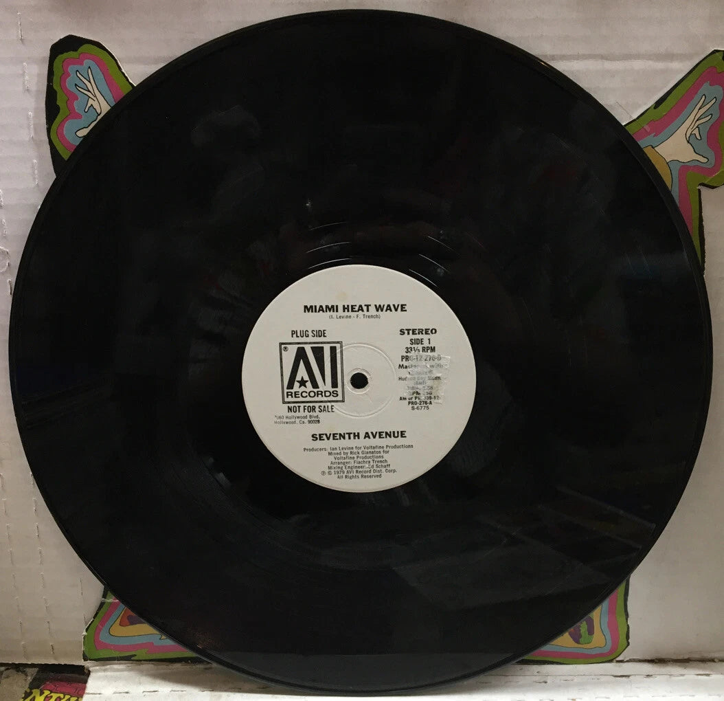 Seventh Avenue Miami Heat Wave Promo 12” Single PRO-12-276-D
