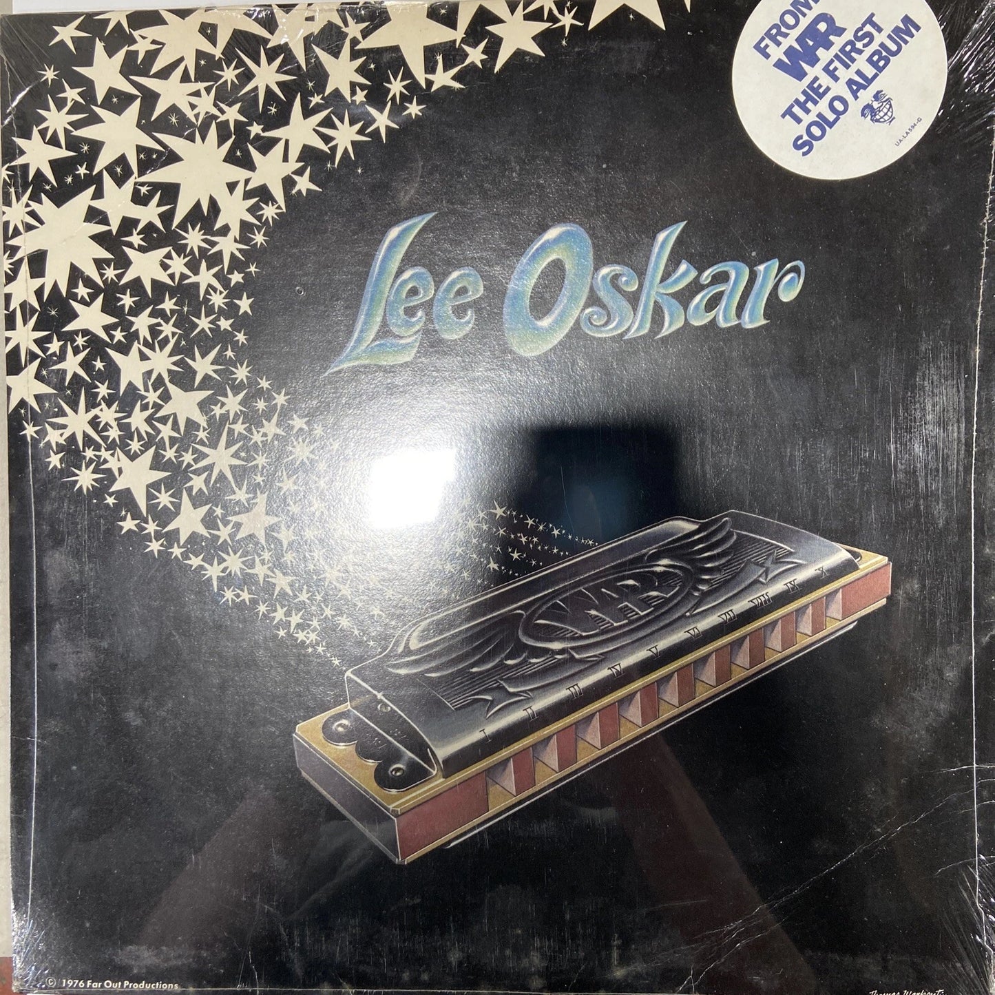 Lee Oskar – LP 1976 Records new sealed WAR the first solo album hype sticker