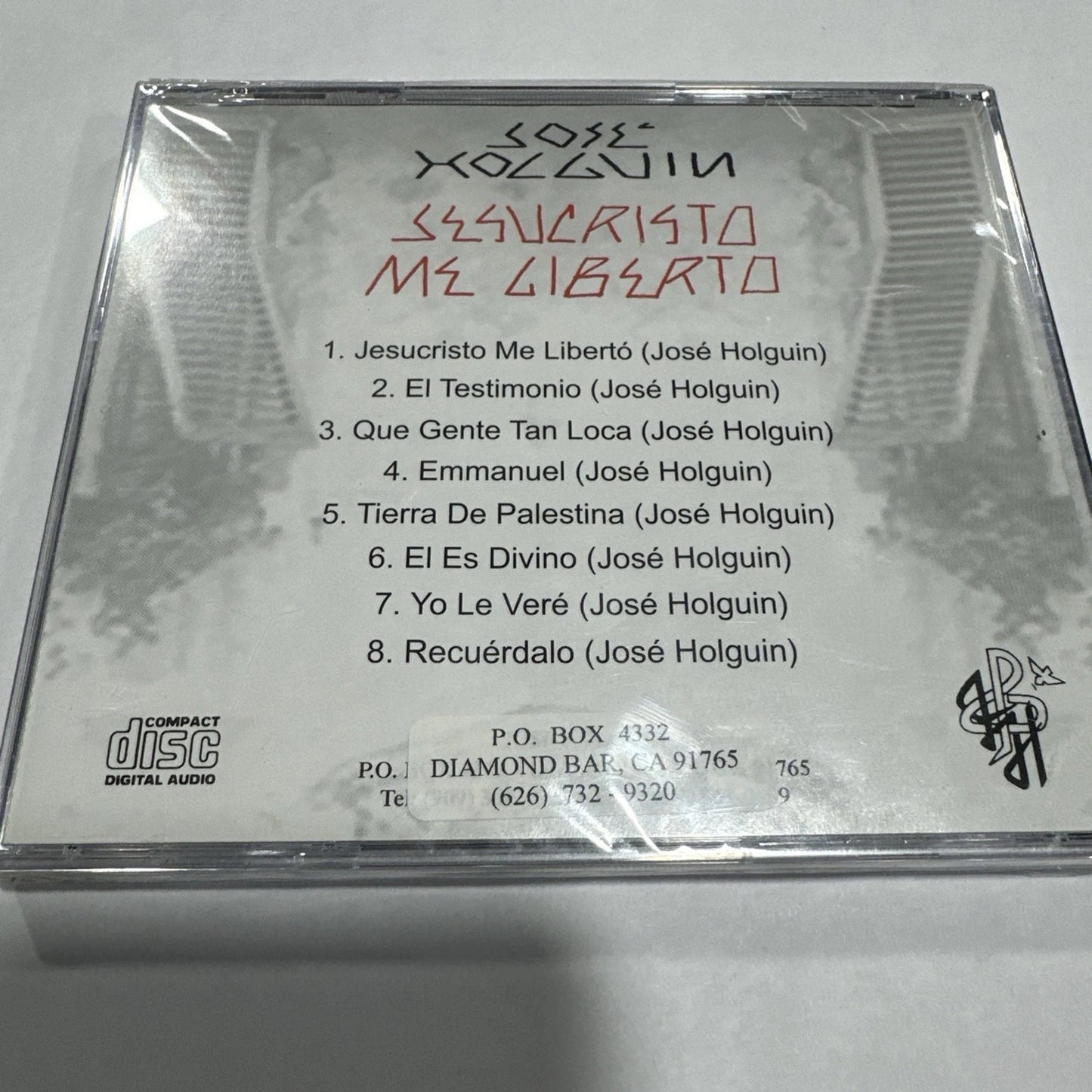 JOSE HOLGUIN CD JESUCRISTO ME LIBERTO SEALED
